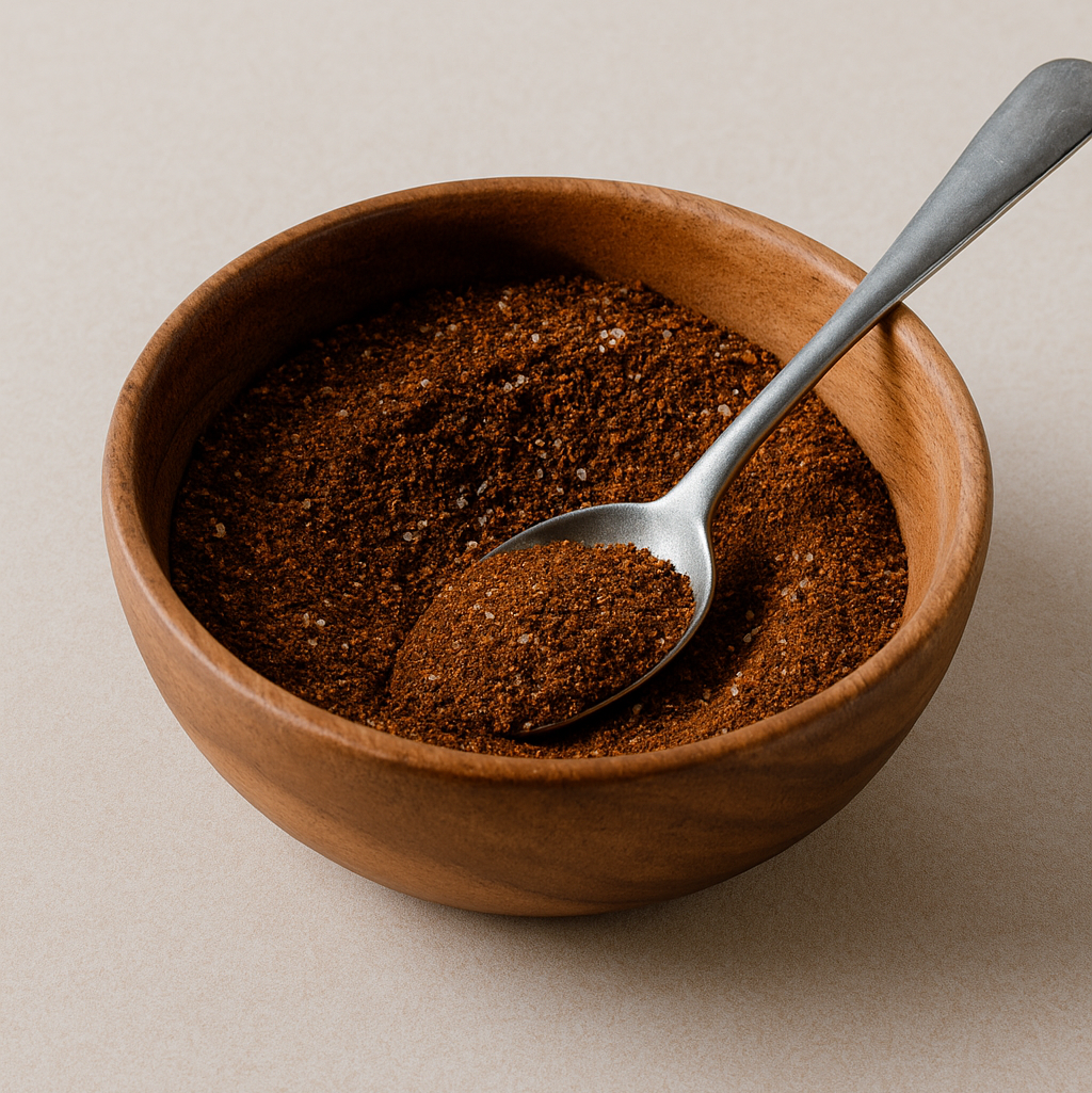 Kaffee-Gewürzmix für Grillgemüse – würzig, rauchig, sommerlich