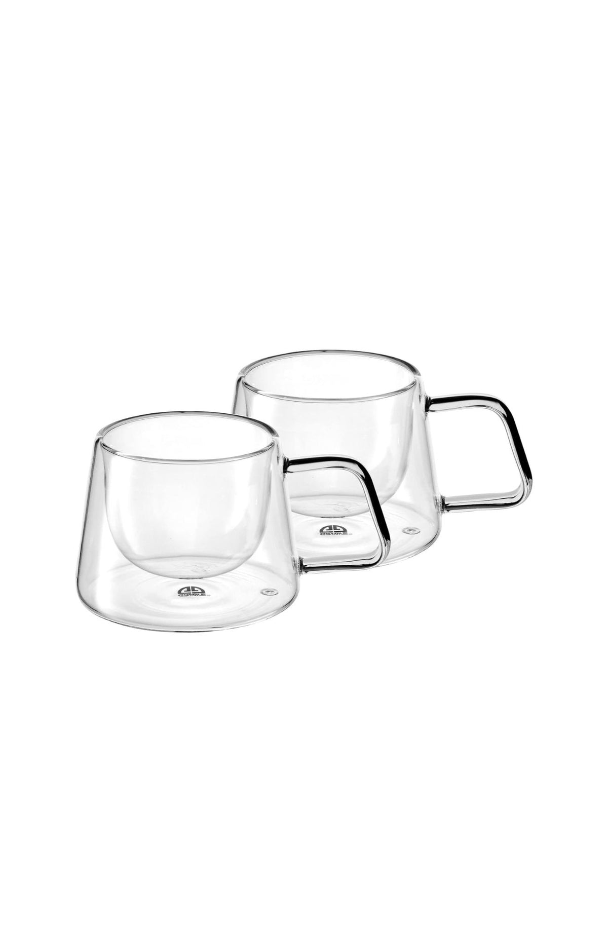 Gräwe Doppelwandige Thermogläser mit Griff – 2er-Set, 200 ml