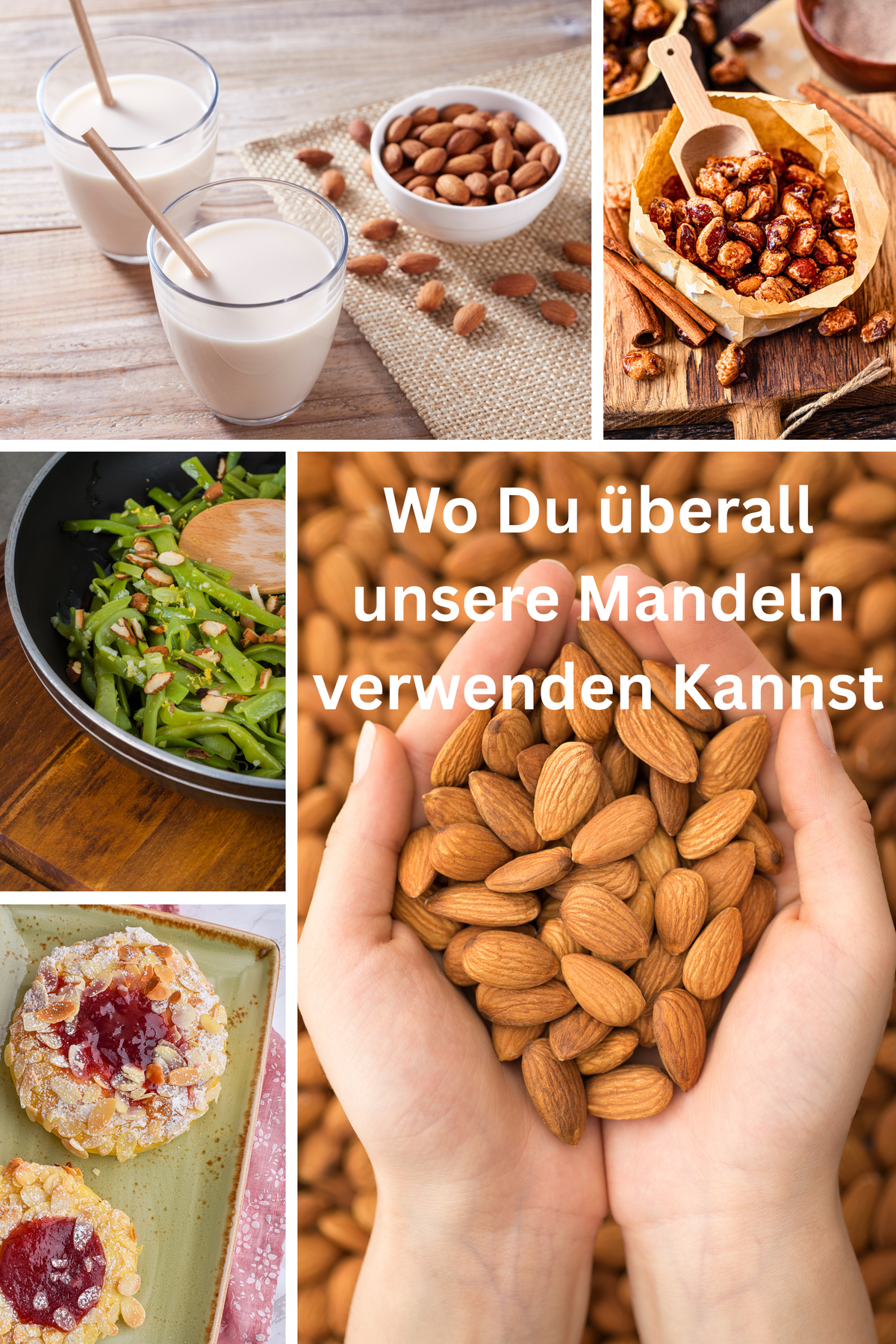 Mandelkerne – aus biologischer Anbau - Premiumqualität 200g