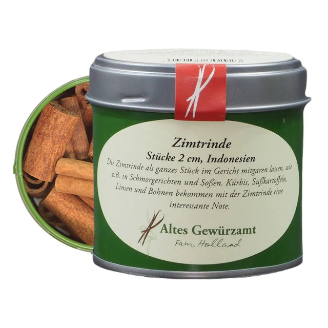 Altes Gewürzamt Zimtrinde 2cm, aus Indonesien, cassia vera – 60 g