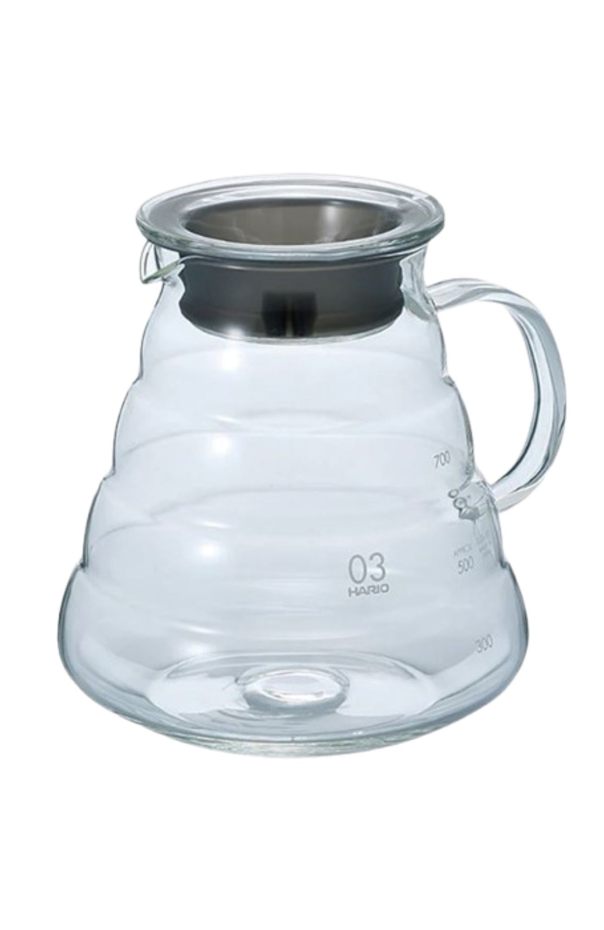Hario V60 Glaskanne 600 ml – für 1 bis 5 Tassen Kaffee