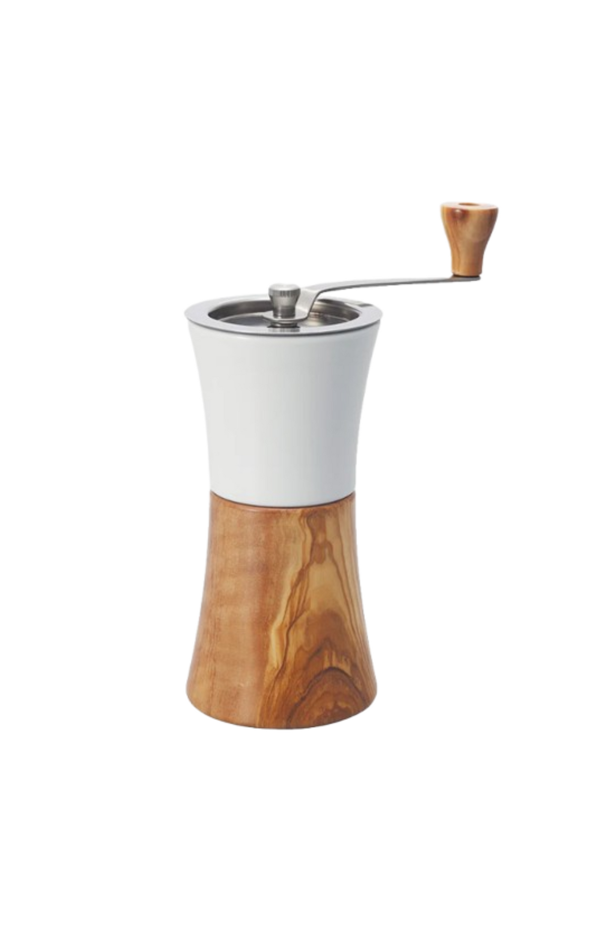 Hario V60 Coffee Grinder Olive Wood – Handmühle mit Stil & Präzision