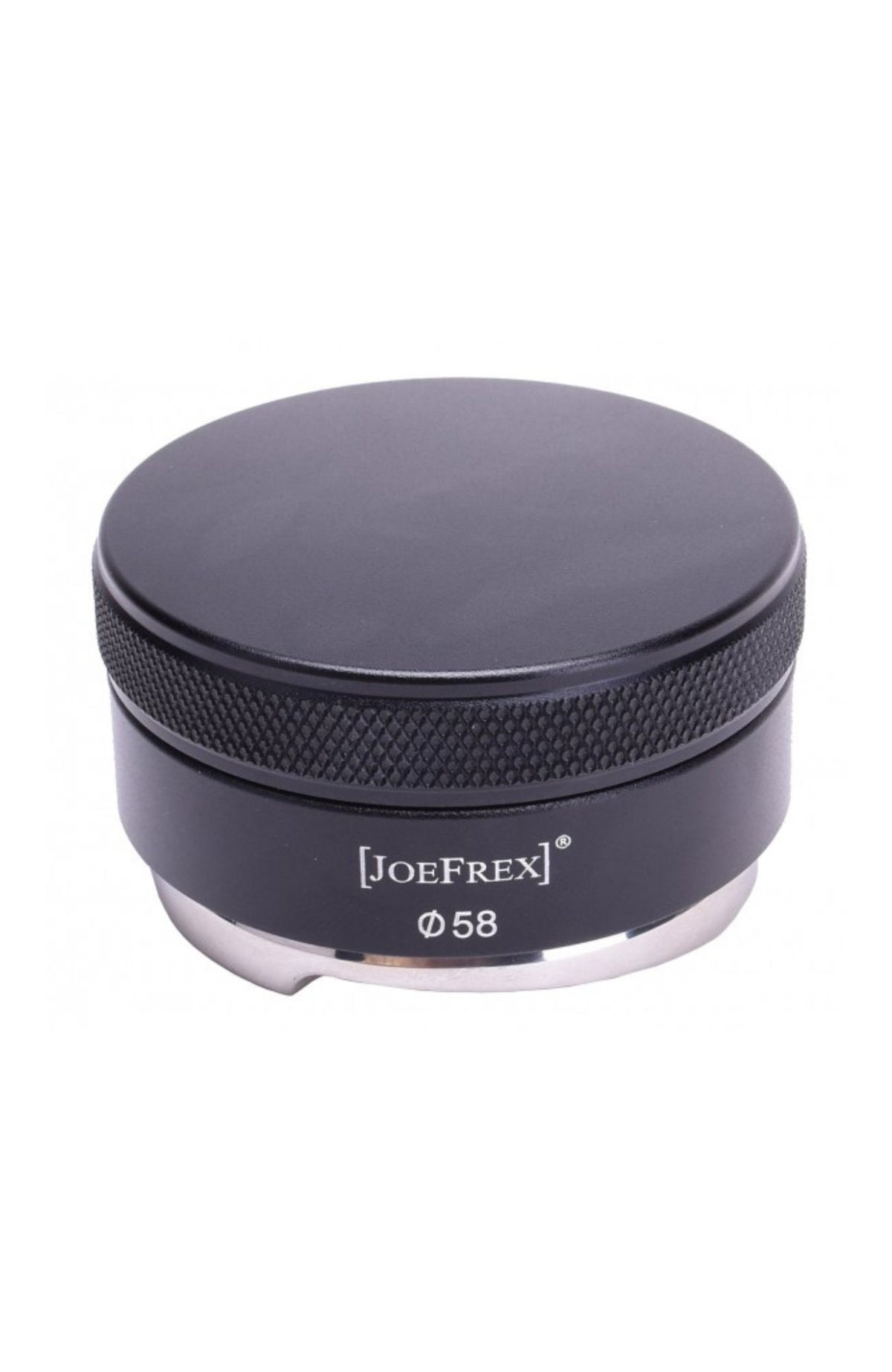 JoeFrex Leveler / Tamper Schwarz 58 mm – Präzises Tamping für perfekten Espresso